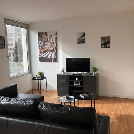 Hyper Centre - Wifi Fibre Gratuit - Jergweloh - Le New Yorkais Lägenhet Caen