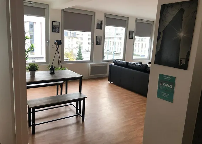 Apartment Hyper Centre - Wifi Fibre Gratuit - Jergweloh - Le New Yorkais