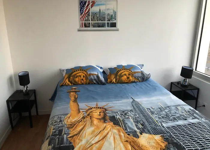 Apartment Hyper Centre - Wifi Fibre Gratuit - Jergweloh - Le New Yorkais *