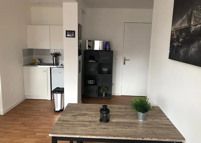 Apartment Hyper Centre - Wifi Fibre Gratuit - Jergweloh - Le New Yorkais Caen