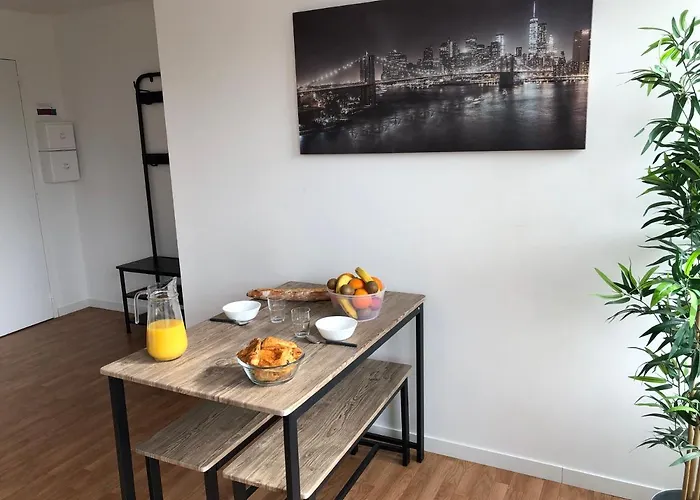 Hyper Centre - Wifi Fibre Gratuit - Jergweloh - Le New Yorkais Apartment *
