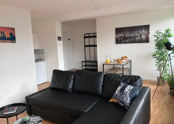 Apartment Hyper Centre - Wifi Fibre Gratuit - Jergweloh - Le New Yorkais Caen